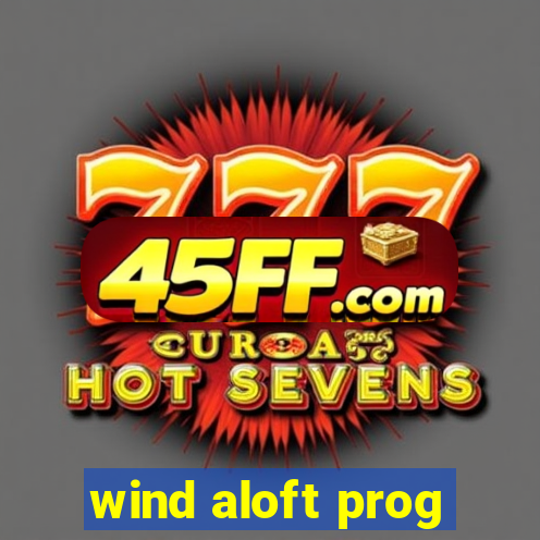 wind aloft prog